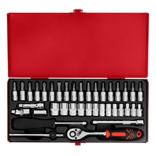 Набор инструментов, 1/4", 38 предметов Matrix по ценам производителя в Уфе с доставкой по всей России