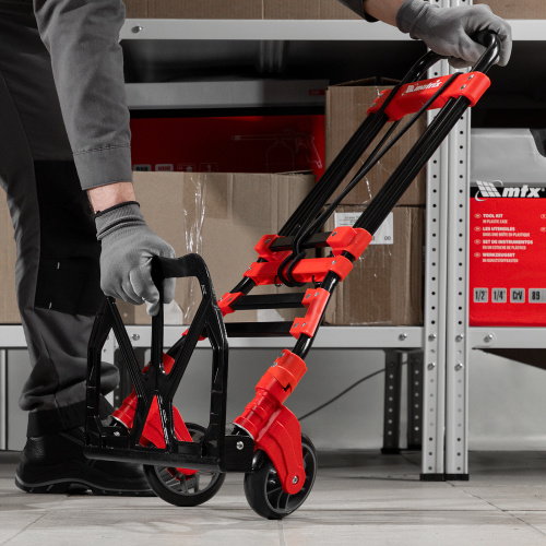 Тележка хозяйственная, складная, 2 колесная, грузоподъемность 80 кг Matrix по ценам производителя в Уфе с доставкой по всей России