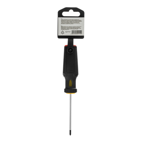 Отвертка, PH0х75 мм, S2, 3к рукоятка Denzel по ценам производителя в Уфе с доставкой по всей России