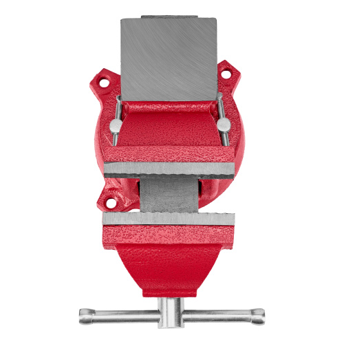 Тиски слесарные, 100 мм, поворотные, с наковальней Matrix по ценам производителя в Уфе с доставкой по всей России