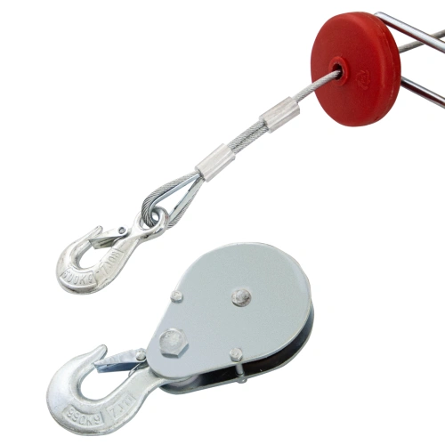 Тельфер электрический TF-1000,1 т, 1600 Вт, высота 12 м, 8 м/мин Denzel по ценам производителя в Уфе с доставкой по всей России