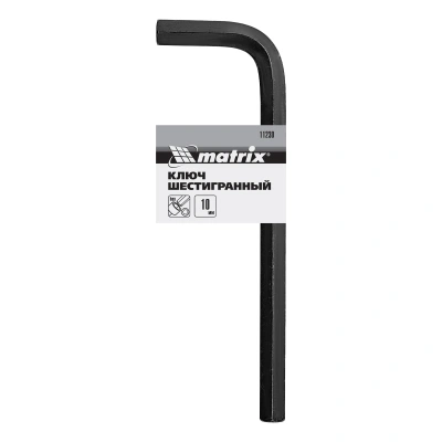 Ключ имбусовый HEX, 10 мм, CrV Matrix по ценам производителя в Уфе с доставкой по всей России