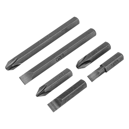 Отвертка ударно-поворотная 1/2, набор бит, 6 шт, черная ручка Профи, пластиковый бокс Matrix по ценам производителя в Уфе с доставкой по всей России