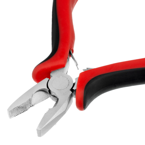 Плоскогубцы Mini, 130 мм, никелированные, авторазжим, двухкомпонентные рукоятки Matrix по ценам производителя в Уфе с доставкой по всей России