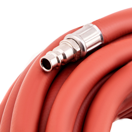 Шланг пневматический резиновый, 10 x 16 мм, 24 бар, армированный, быстросъемное соединение, 20 м Stels по ценам производителя в Уфе с доставкой по всей России