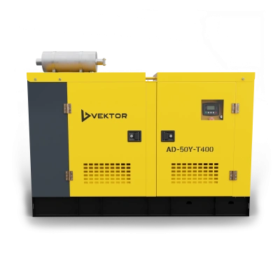 Дизельный генератор Vektor AD-50Y-T400 в шумозащитном кожухе с АВР по ценам производителя в Уфе с доставкой по всей России