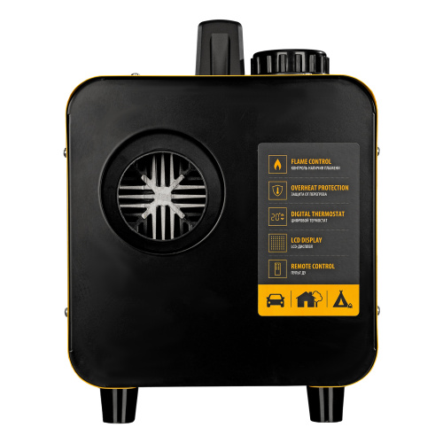 Дизельная тепловая портативная пушка  Flame-5, 5кВт, 300м3/ч, непр.наг., циф. терм. Denzel по ценам производителя в Уфе с доставкой по всей России