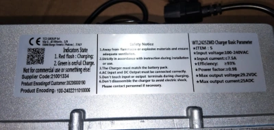 Зарядное устройство для штабелёров CDD10R-E/CDD12R-E 24V/25A Li-ion (Charger) по ценам производителя в Уфе с доставкой по всей России