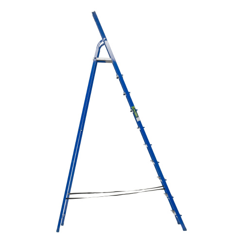 Стремянка, 10 ступеней, стальной профиль, алюминиевые ступени Сибртех по ценам производителя в Уфе с доставкой по всей России