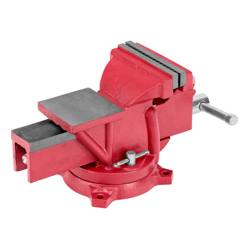 Тиски слесарные, 125 мм, поворотные, с наковальней Matrix по ценам производителя в Уфе с доставкой по всей России