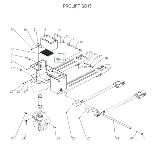 Разъем зарядного устройства для штабелеров SDR 1016/1030/1035/1225/1230/1235/1635, для тележек SD15 по ценам производителя в Уфе с доставкой по всей России