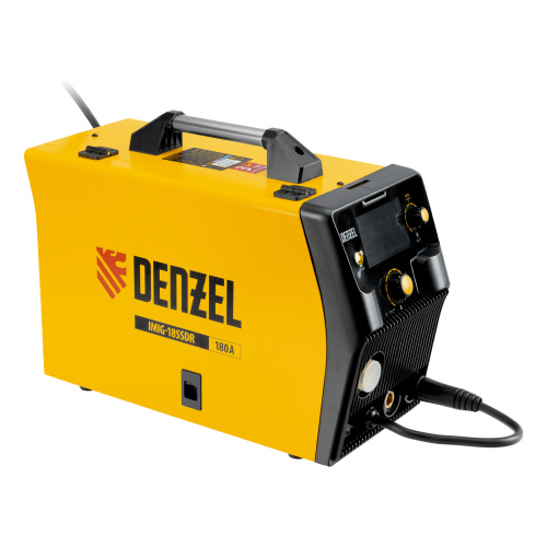 Аппарат инвертор. полуавтомат. cварки IMIG-185SDR, 180 А, ПВ 60%, катушка 5 кг Denzel по ценам производителя в Уфе с доставкой по всей России