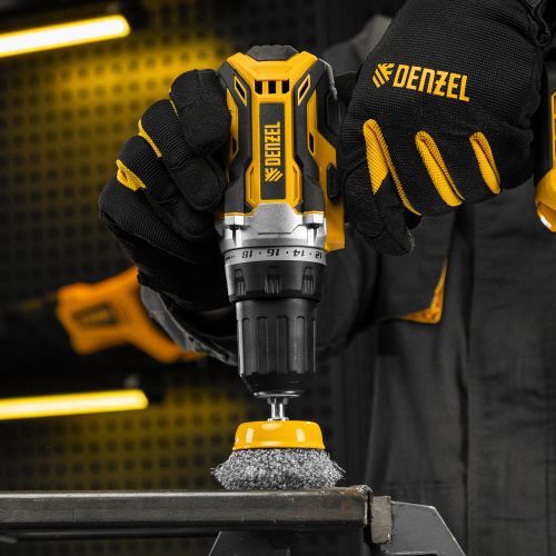 Щетка для дрели, 50 мм, Чашка, со шпилькой, нержавеющая витая проволока Denzel по ценам производителя в Уфе с доставкой по всей России