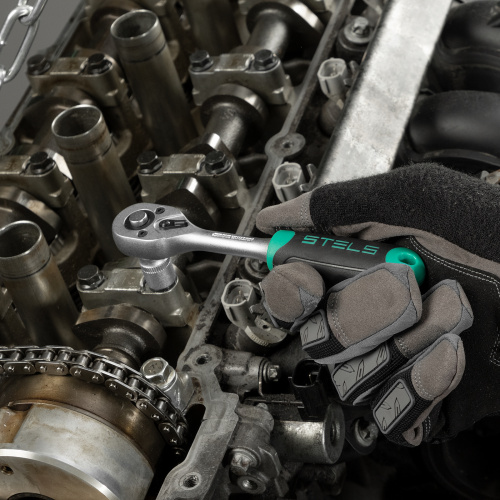 Набор инструментов, 1/2", 1/4", CrV, пластиковый кейс 88 предметов Stels по ценам производителя в Уфе с доставкой по всей России