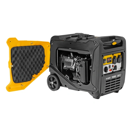 Генератор инверторный GS-4500iSE, 4,5 кВт, 230 В, закрытый корпус, электростартер Denzel по ценам производителя в Уфе с доставкой по всей России