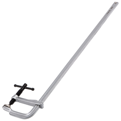 Струбцина F-образная, 100x600мм, кованая Denzel по ценам производителя в Уфе с доставкой по всей России