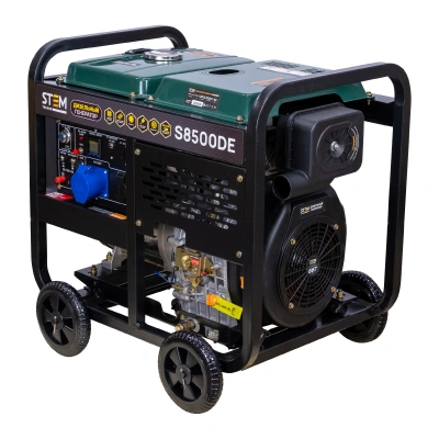 Генератор дизельный STEM Techno S8500DE (8,5кВт, электростартер, дисплей, подогрев, АВР) по ценам производителя в Уфе с доставкой по всей России