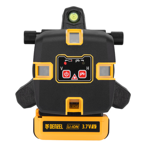 Лазерный уровень LX 05 Red, 20 м, 635 нм, аккумулятор Li 5200 mAh, резьба 5/8" Denzel по ценам производителя в Уфе с доставкой по всей России