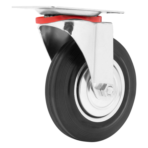 Колесо поворотное D 160 мм, крепление  платформенное Сибртех по ценам производителя в Уфе с доставкой по всей России