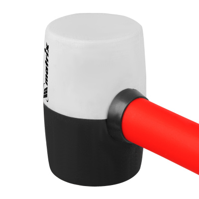 Киянка резиновая, 225 г, черно-белая резина, фибергласовая рукоятка Matrix по ценам производителя в Уфе с доставкой по всей России