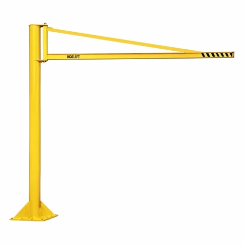 Кран консольный на колонне гп 1000кг стрела 3м высота 3м двутавр по ценам производителя в Уфе с доставкой по всей России