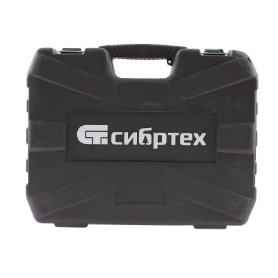 Набор инструмента, 1/2", 1/4", пластиковый кейс, 108 предметов Сибртех по ценам производителя в Уфе с доставкой по всей России