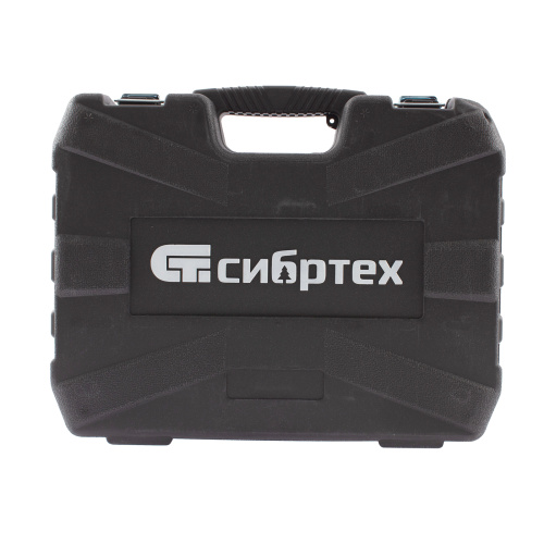 Набор инструмента, 1/2", 1/4", пластиковый кейс, 108 предметов Сибртех по ценам производителя в Уфе с доставкой по всей России