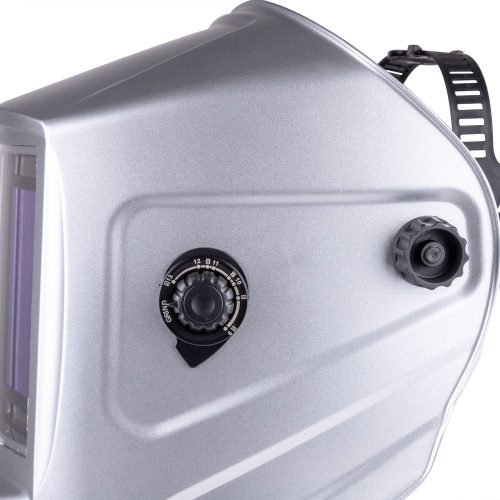 Маска сварщика GEFEST "серебро"  (ф-р 9700V, пр-во FoxWeld/КНР) без коробки по ценам производителя в Уфе с доставкой по всей России