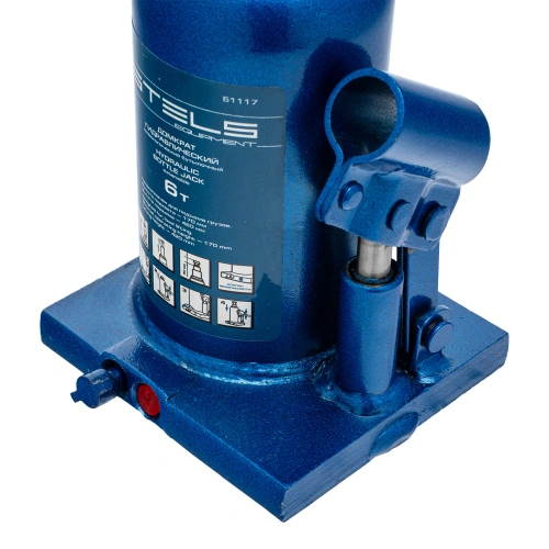 Домкрат гидравлический бутылочный телескопический, 6 т, H подъема 170-420 мм Stels по ценам производителя в Уфе с доставкой по всей России