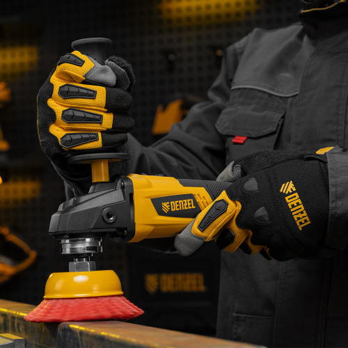 Щетка для УШМ, 100 мм, Чашка, нейлоновая щетина, М14 Denzel по ценам производителя в Уфе с доставкой по всей России