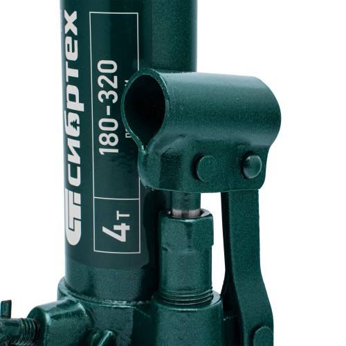 Домкрат гидравлический бутылочный, 4 т, 180-320 мм Сибртех по ценам производителя в Уфе с доставкой по всей России