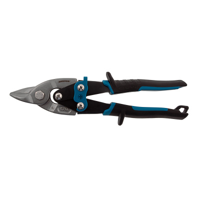 Ножницы по металлу "Piranha", 230 мм, прямой усиленный рез (Bulldog) сталь СrMo, двухкомпонентная рукоятка-ки Gross по ценам производителя в Уфе с доставкой по всей России