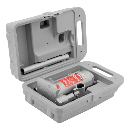 Домкрат гидравлический бутылочный, 4 т, высота подъема 194-372 мм, в пластиковый кейсе Matrix по ценам производителя в Уфе с доставкой по всей России