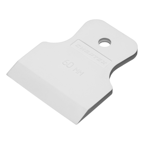 Шпатель, белая резина, 60 мм Сибртех по ценам производителя в Уфе с доставкой по всей России