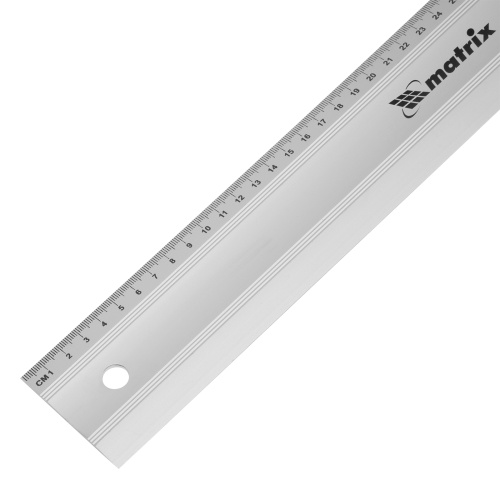 Линейка-уровень, 1200 мм, металлическая, пластмассовая ручка 2 глазка Matrix по ценам производителя в Уфе с доставкой по всей России