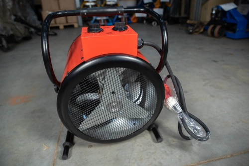 Пушка тепловая электрическая 9 кВт 380В ТЭН из нержавеющей стали TOR BJE-F9 по ценам производителя в Уфе с доставкой по всей России