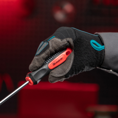 Набор профессиональных отверток Fusion, CrV, трехкомпонентная рукоятка antislip, 6 шт Matrix по ценам производителя в Уфе с доставкой по всей России