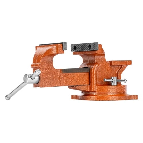 Тиски слесарные, 100 мм, поворотные, с наковальней Sparta по ценам производителя в Уфе с доставкой по всей России