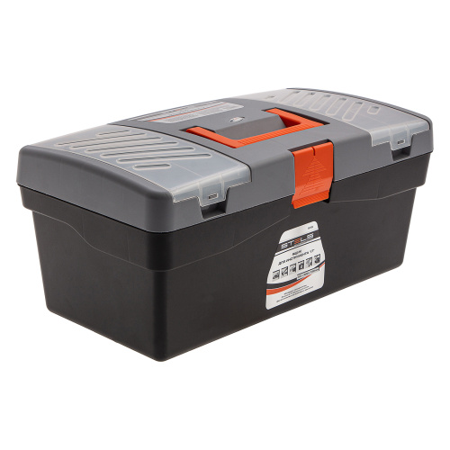 Ящик для инструмента 17", 420 х 220 х 180 мм, пластик Stels по ценам производителя в Уфе с доставкой по всей России