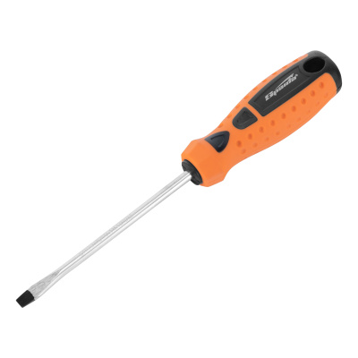 Отвертка "Point", SL5 х 100 мм, CS, двухкомпонентная рукоятка Sparta по ценам производителя в Уфе с доставкой по всей России