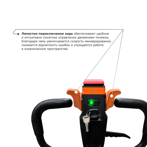 Самоходная тележка с гидравлическим подъемом вил PROLIFT M2 ST20L по ценам производителя в Уфе с доставкой по всей России