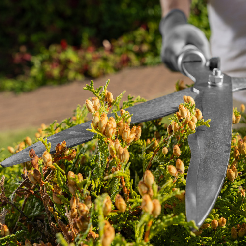 Кусторез, 650 мм, волнистые лезвия, деревянные рукоятки, Горизонт, по ценам производителя в Уфе с доставкой по всей России