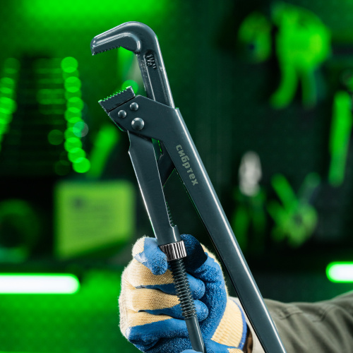 Ключ трубный рычажный КТР-2, 1.5", кованый, тип "L" Сибртех по ценам производителя в Уфе с доставкой по всей России