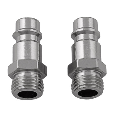 Ниппель универсальный быстросъемный ("папа") 1/4, внешняя резьба, 2 шт, Stels по ценам производителя в Уфе с доставкой по всей России