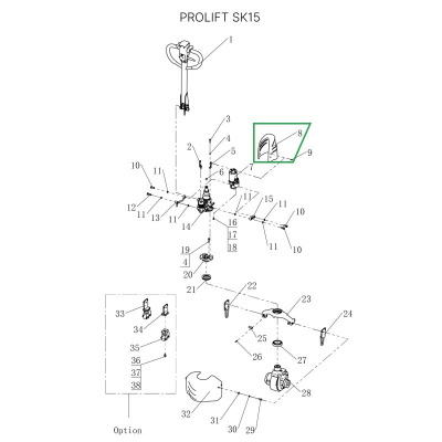 Кожух гидроцилиндра для тележек SK15 по ценам производителя в Уфе с доставкой по всей России