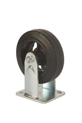 Колесо большегрузное неповоротное FCd 63 150 мм обрезиненное (F) по ценам производителя в Уфе с доставкой по всей России