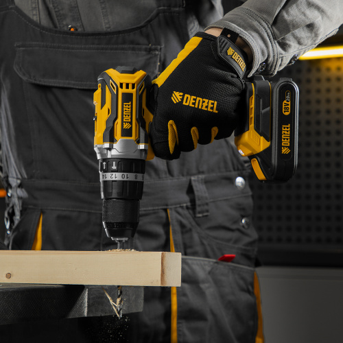 Дрель-шуруповерт аккумуляторная ударная бесщет CIDB-18-02, Li-Ion, 18 В Denzel по ценам производителя в Уфе с доставкой по всей России