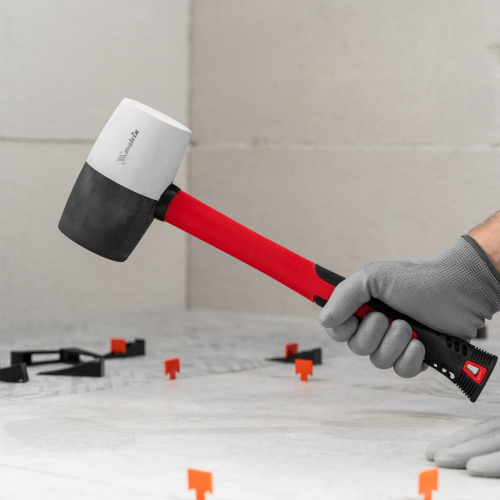 Киянка резиновая, 910 г, черно-белая резина, фибергласовая рукоятка Matrix по ценам производителя в Уфе с доставкой по всей России