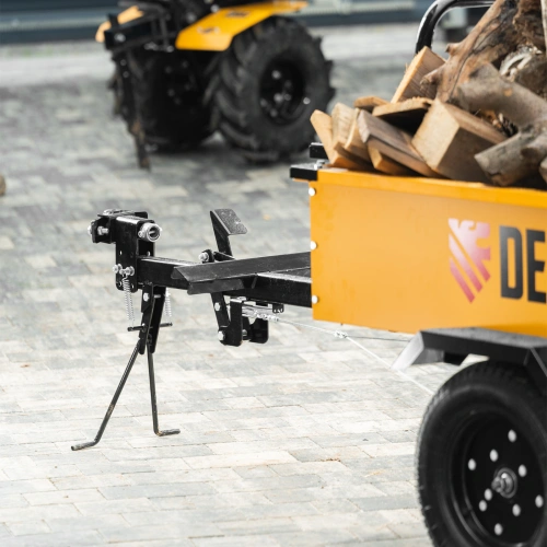 Прицеп для мотоблока TT-500, оцинк., груз. 500 кг, рег. сцепка, колеса 4.00-10, в упаковке Denzel по ценам производителя в Уфе с доставкой по всей России