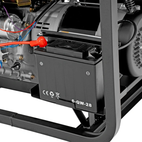 Генератор дизельный DES-55E, 5,5 кВт, 230 В, 11 л, электростартер Denzel по ценам производителя в Уфе с доставкой по всей России